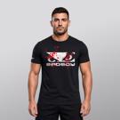 BAD BOY fight blood t-shirt - black